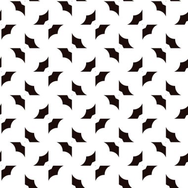 Modern geometrik vektör tasarımı, kusursuz desen çizimi