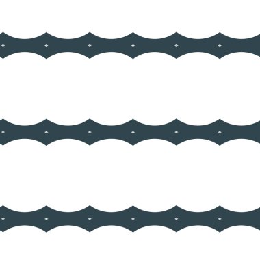 Modern geometrik vektör tasarımı, kusursuz desen çizimi