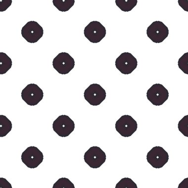 Soyut geometrik süslemeli vektör deseni. Kusursuz tasarım dokusu.