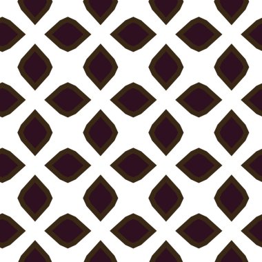 Geometrik süslemeli vektör deseni. Kusursuz tasarım dokusu.