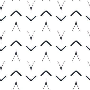 Tasarımınız için soyut elementlerle kusursuz desenlerin vektör çizimi