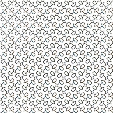 Geometrik süslemeli vektör deseni. Kusursuz tasarım dokusu.