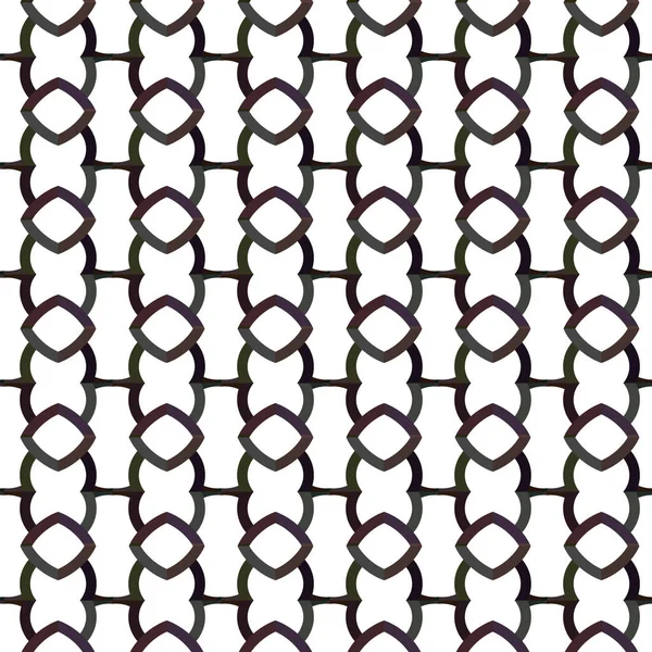 Geometrisches Ornamentales Vektormuster Nahtlose Design Textur — Stockvektor