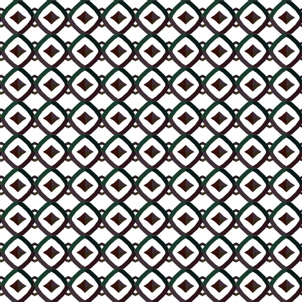 Geometrisches Ornamentales Vektormuster Nahtlose Design Textur — Stockvektor