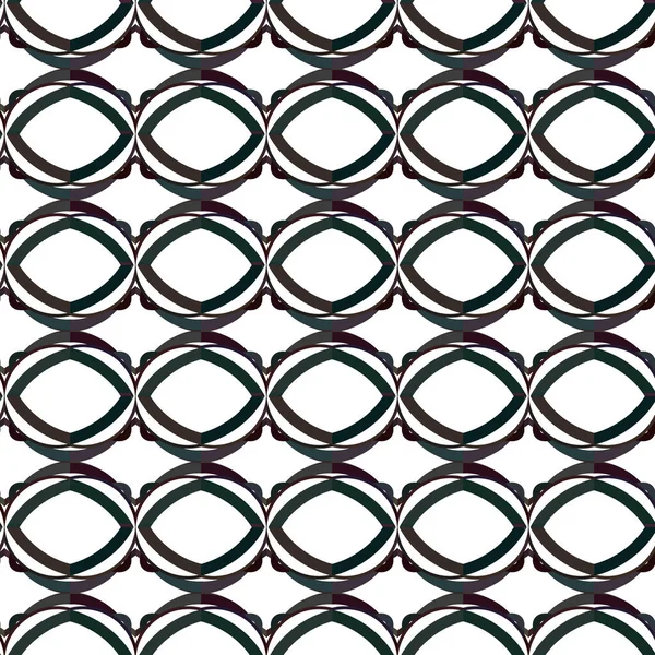 Geometric Ornamental Vector Pattern Seamless Design Texture — Stock Vector