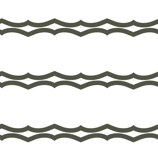 Padrão Sem Costura Com Ornamento Geométrico Ilustração Vetorial —  Vetores de Stock