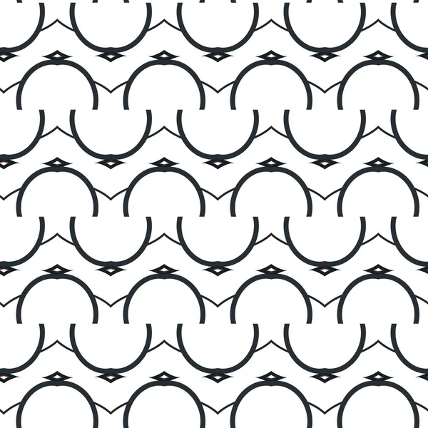 Patrón Vectorial Ornamental Geométrico Abstracto Textura Diseño Sin Costuras — Archivo Imágenes Vectoriales