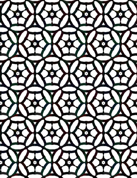 Patrón Vectorial Ornamental Geométrico Textura Diseño Sin Costuras — Archivo Imágenes Vectoriales