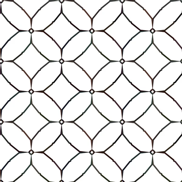 Geometrisches Ornamentales Vektormuster Nahtlose Design Textur — Stockvektor