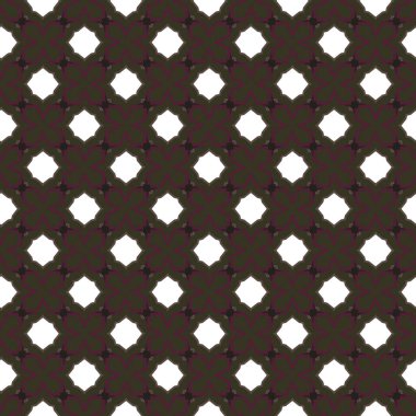 Geometrik süslemeli vektör deseni. Kusursuz tasarım dokusu. 