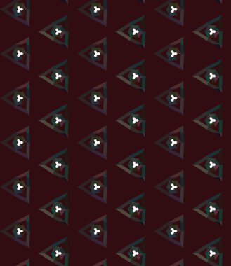 Modern geometrik vektör tasarımı, kusursuz desen çizimi