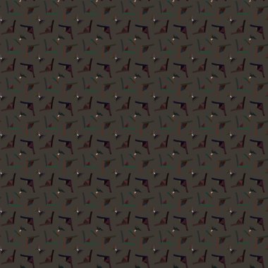 Modern geometrik vektör tasarımı, kusursuz desen çizimi