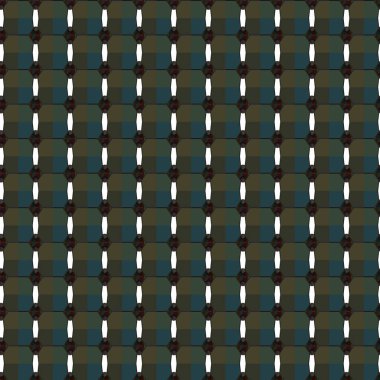 Geometrik süslemeli vektör deseni. Kusursuz tasarım dokusu.