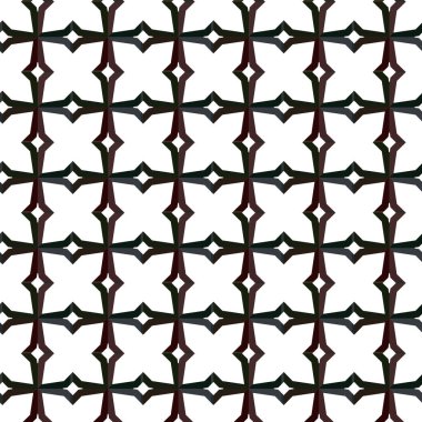 Geometrik vektör tasarımı, kusursuz desen çizimi