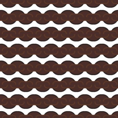 Geometrik süslemeli kusursuz desen. vektör illüstrasyonu