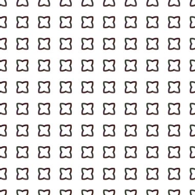 Geometrik süslemeli kusursuz desen. vektör illüstrasyonu