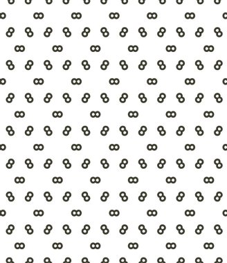 Geometrik süslemeli vektör deseni. Kusursuz tasarım dokusu. 