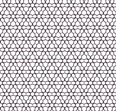 Geometrik süslemeli vektör deseni. Kusursuz tasarım dokusu.