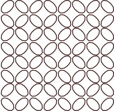 Geometrik süslemeli vektör deseni. Kusursuz tasarım dokusu. 