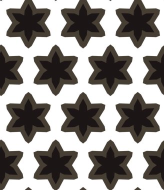 Modern geometrik vektör tasarımı, kusursuz desen çizimi