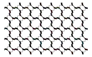 Geometrik süslemeli vektör deseni. Kusursuz tasarım dokusu.