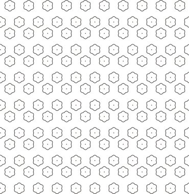 Modern geometrik vektör tasarımı, kusursuz desen çizimi