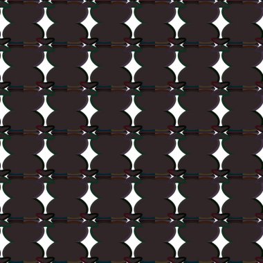 Geometrik süslemeli vektör deseni. Kusursuz tasarım dokusu.