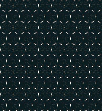 Soyut geometrik süslemeli vektör deseni. Kusursuz tasarım dokusu.
