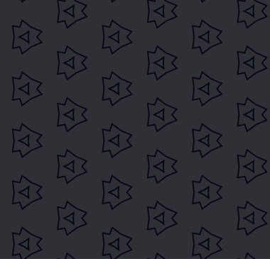 Modern geometrik vektör tasarımı, kusursuz desen çizimi