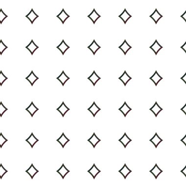 Geometrik süslemeli kusursuz desen. vektör illüstrasyonu