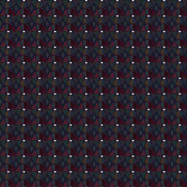 Geometrik süslemeli vektör deseni. Kusursuz tasarım dokusu.