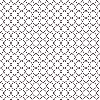 Geometrik süslemeli vektör deseni. Kusursuz tasarım dokusu.