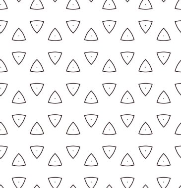 Modern geometrik vektör tasarımı, kusursuz desen çizimi