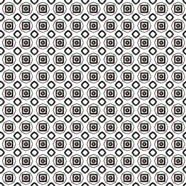 Modern geometrik vektör tasarımı, kusursuz desen çizimi