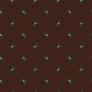 Geometrik süslemeli vektör deseni. Kusursuz tasarım dokusu.