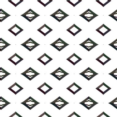 Geometrik süslemeli vektör deseni. Kusursuz tasarım dokusu. 