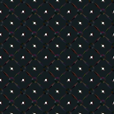 Modern geometrik vektör tasarımı, kusursuz desen çizimi