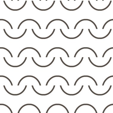 Soyut geometrik süslemeli vektör deseni. Kusursuz tasarım dokusu.