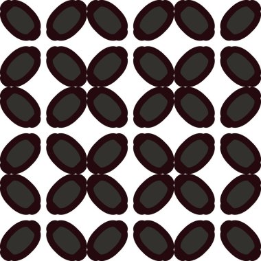 Soyut geometrik süslemeli vektör deseni. Kusursuz tasarım dokusu.