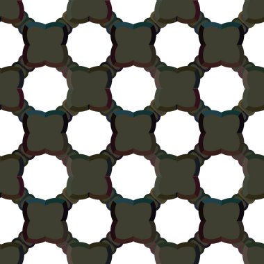 Modern geometrik vektör tasarımı, kusursuz desen çizimi