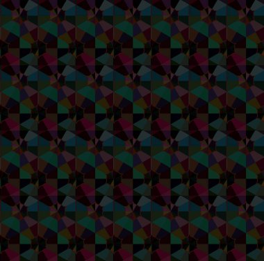 Modern geometrik vektör tasarımı, kusursuz desen çizimi