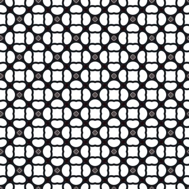 Modern geometrik vektör tasarımı, kusursuz desen çizimi