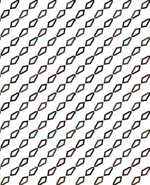 Modern geometrik vektör tasarımı, kusursuz desen çizimi