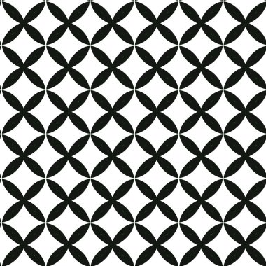 Geometrik süslemeli vektör deseni. Kusursuz tasarım dokusu.