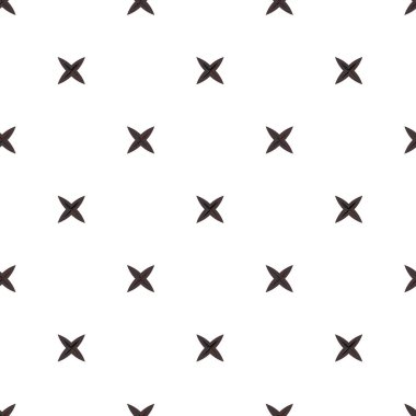 Geometrik süslemeli vektör deseni. Kusursuz tasarım dokusu.