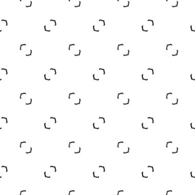 Geometrik süslemeli vektör deseni. Kusursuz tasarım dokusu.