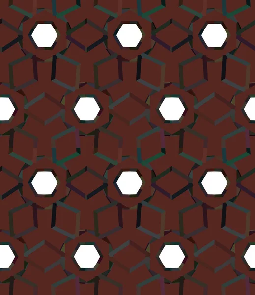 Patrón Vectorial Ornamental Geométrico Textura Diseño Sin Costuras — Archivo Imágenes Vectoriales