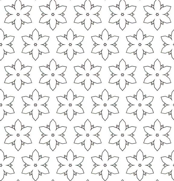 Nahtlose Design Textur Geometrisches Ornamentales Vektormuster — Stockvektor