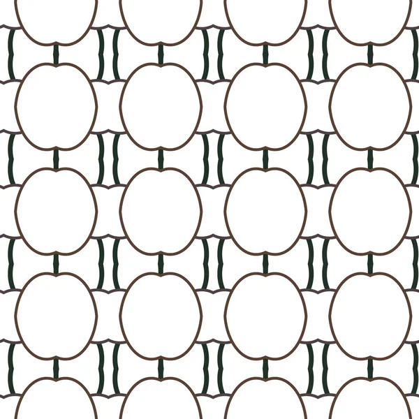 Geometrisches Vektordesign Nahtlose Musterdarstellung — Stockvektor