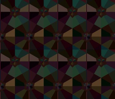 Modern geometrik vektör tasarımı, kusursuz desen çizimi